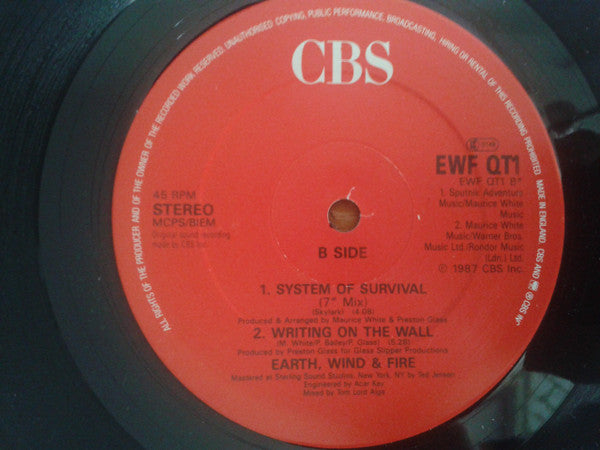 Earth, Wind & Fire : System Of Survival (12")