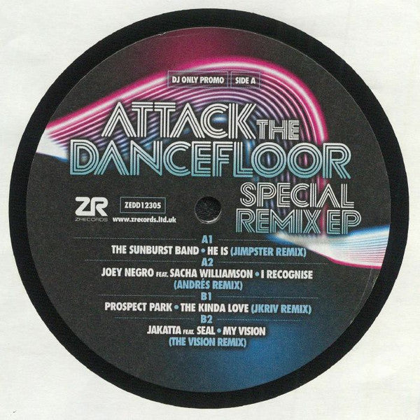 Various : Attack The Dancefloor Special Remix EP (12", EP, Promo)