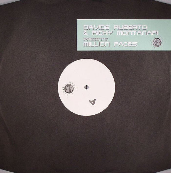 Ricky Montanari & Davide Ruberto : Million Faces (12")