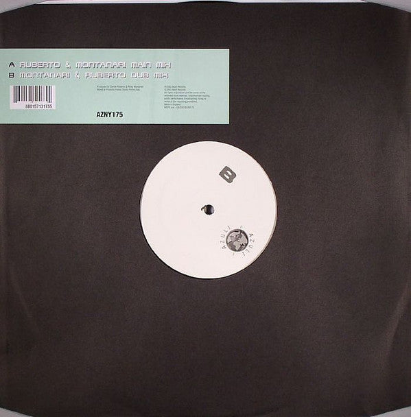 Ricky Montanari & Davide Ruberto : Million Faces (12")