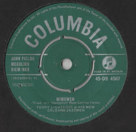 Terry Lightfoot's Jazzmen : The Old Pull 'N' Push (7")