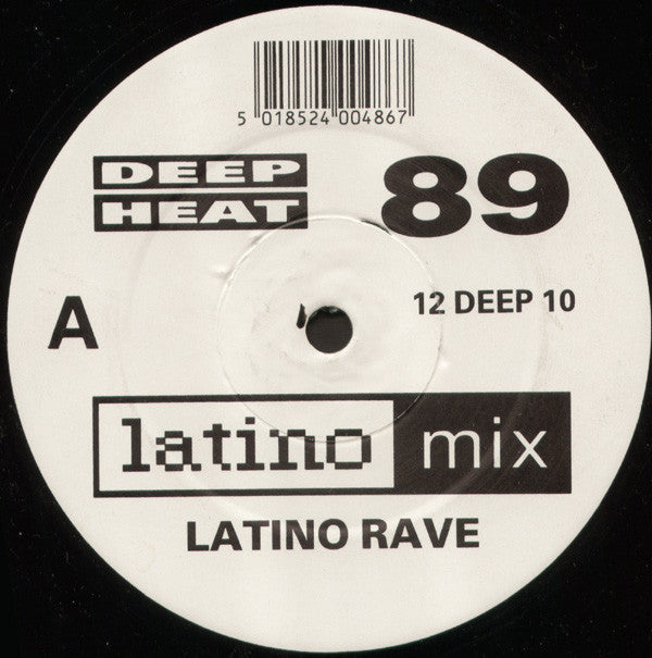 Latino Rave : Deep Heat 89 (12", Mixed)