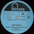 Andy Pawlak : She Kept A Hold Of Love (Mothers Day) (12", Promo)