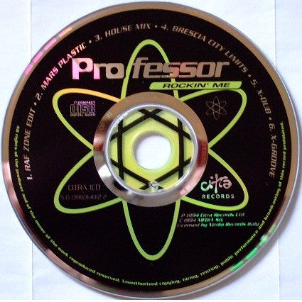 DJ Professor : Rockin' Me (CD, Single)