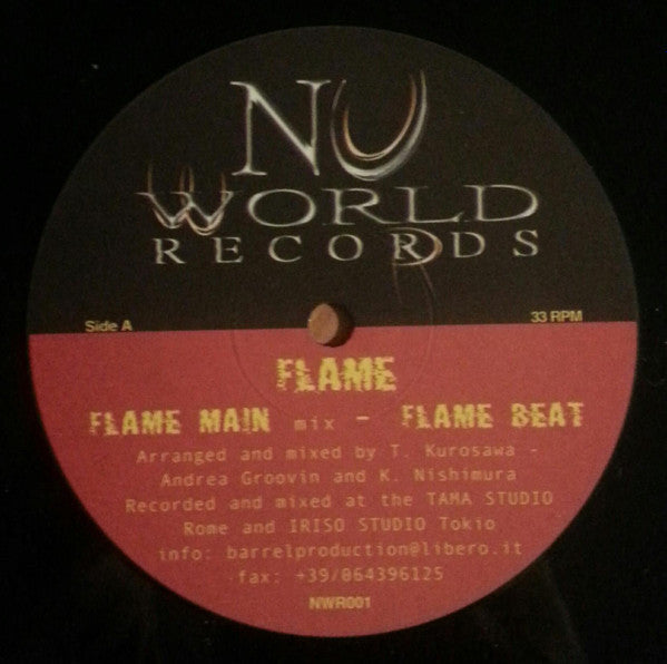 Flame (26) : Flame (12")