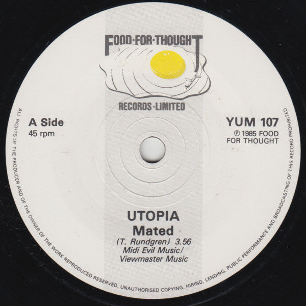 Utopia (5) : Mated (7", Single)