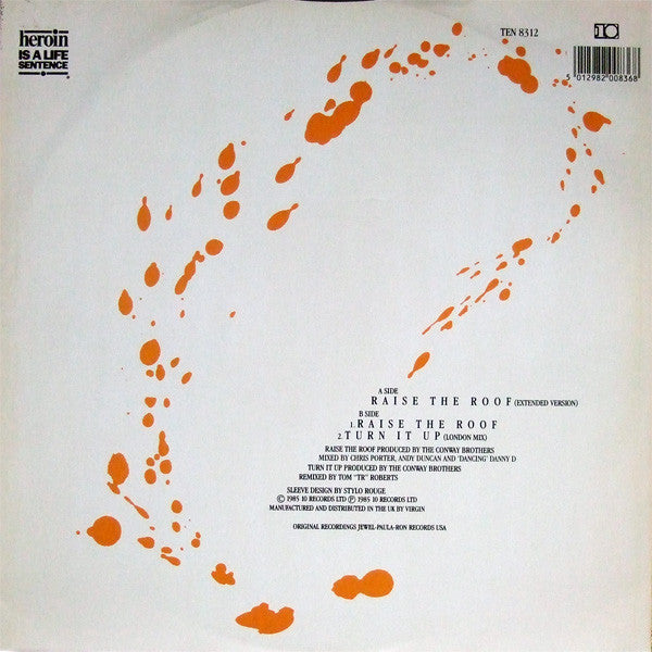 The Conway Brothers : Raise The Roof (12")