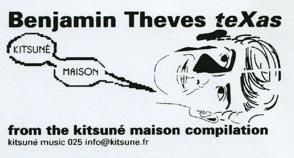 Benjamin Theves : Texas (12", Promo, W/Lbl)