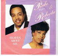 Peabo Bryson & Roberta Flack : Heaven Above Me (7", Single)