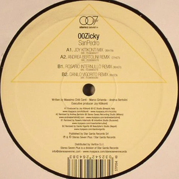 00Zicky : San Pedro (12")