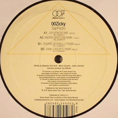 00Zicky : San Pedro (12")