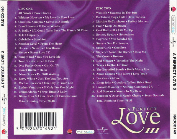 Various : A Perfect Love III (2xCD, Comp)
