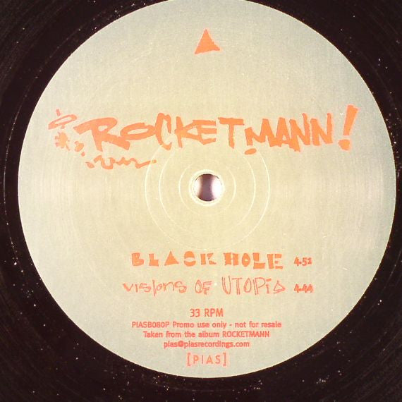 Rocketmann ! : Black Hole EP (12", Promo)