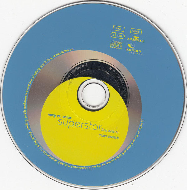 Novy Vs. Eniac : Superstar (2nd Edition) (CD, Maxi)