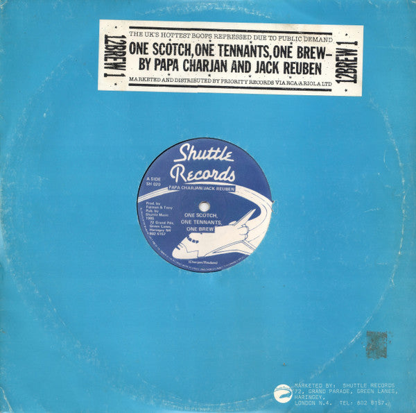 Papa Charjan / Jack Reuben / Higgy Rygin : One Scotch, One Tennants, One Brew (12")