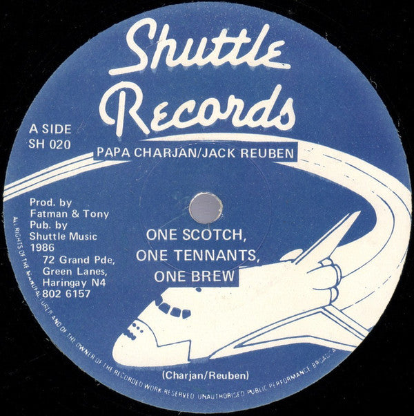 Papa Charjan / Jack Reuben / Higgy Rygin : One Scotch, One Tennants, One Brew (12")