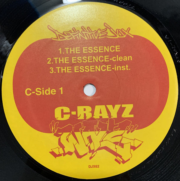 C-Rayz Walz : The Essence (12", Single)