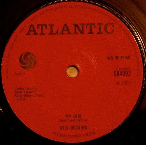 Otis Redding : My Girl  (7", Single)