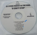 Steve Forest vs. The King (4) : U Can't Stop (CDr, Single, Promo)
