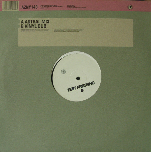 Boogie Boy : Girl In A Dream (Original Mixes) (12", Single, TP)