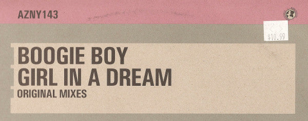 Boogie Boy : Girl In A Dream (Original Mixes) (12", Single, TP)