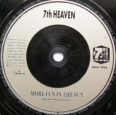 7th Heaven (6) : Hot Fun (7", Single)