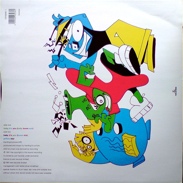 Hawk & Wonder : Baby It's You (12")