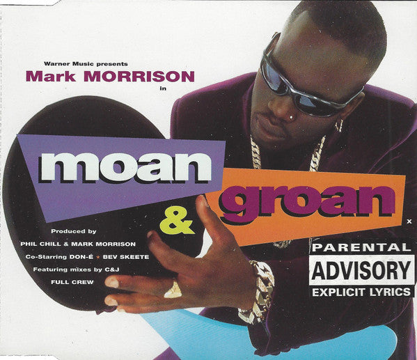Mark Morrison : Moan & Groan (CD, Single, CD1)