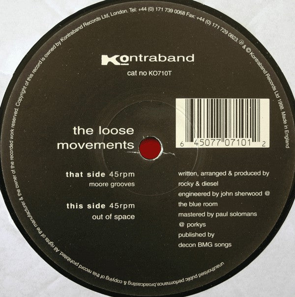 The Loose Movements : Moore Grooves (12")