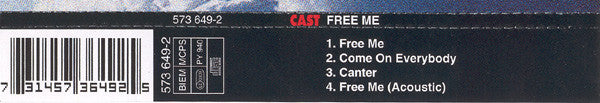 Cast : Free Me (CD, Single, CD1)