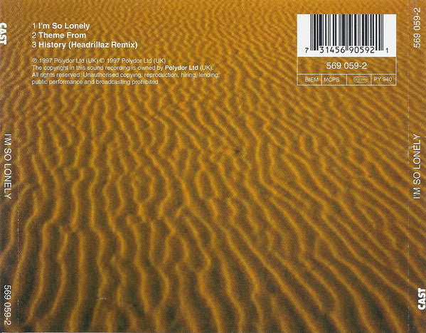 Cast : I'm So Lonely (CD, Single, Enh, CD2)