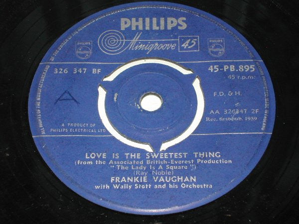 Frankie Vaughan : That's My Doll (7", Single)