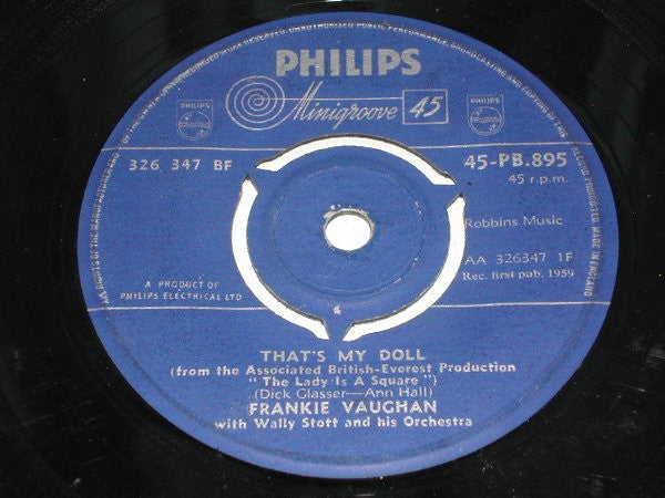 Frankie Vaughan : That's My Doll (7", Single)