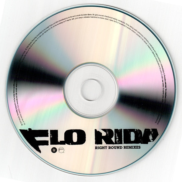 Flo Rida feat. Kesha : Right Round (Remixes) (CDr, Single, Promo)