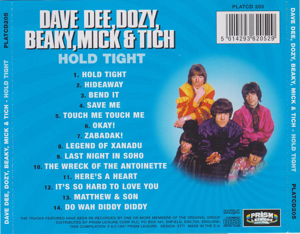 Dave Dee, Dozy, Beaky, Mick & Tich : Hold Tight (CD, Comp, RE)