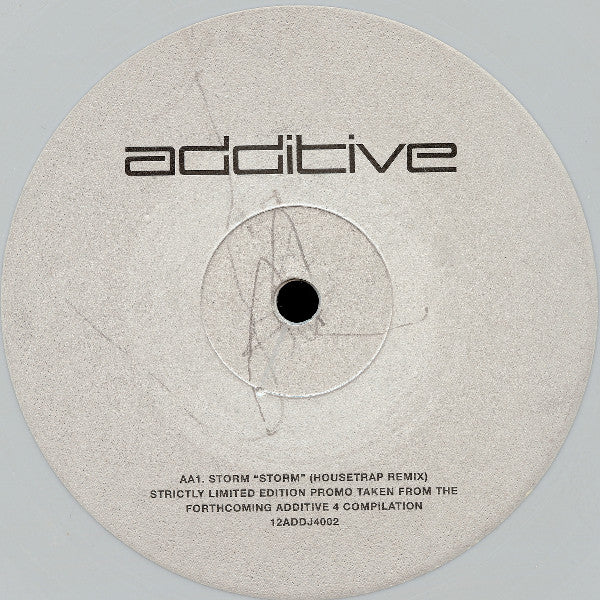 16C+ / Storm : Additive 4 Sampler (12", Ltd, Promo, Smplr, Gre)