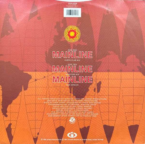 Tribal House : Mainline (12", Single)