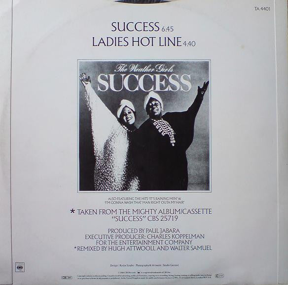 The Weather Girls : Success (12")