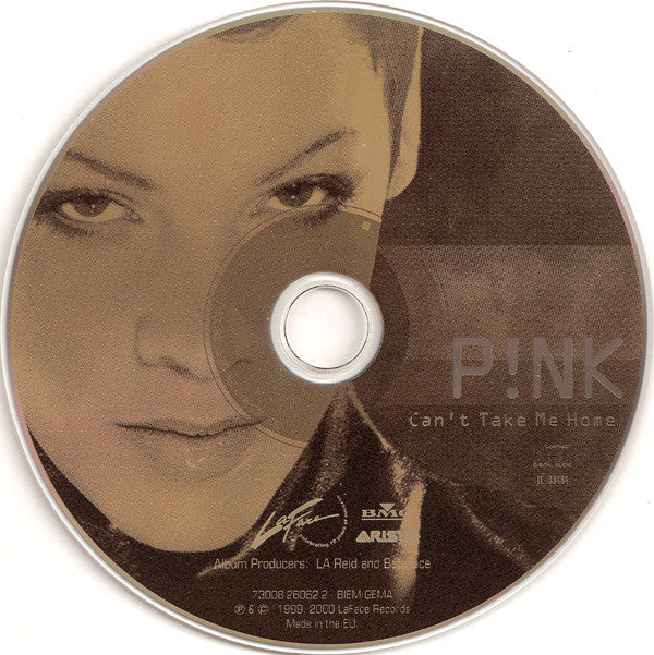 P!NK : Can't Take Me Home (CD, Album, RE, Son)
