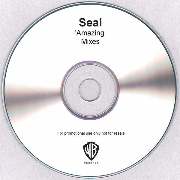 Seal : Amazing (Mixes) (CDr, Single, Promo)