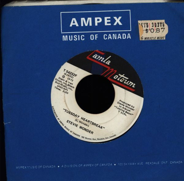 Stevie Wonder : You Are The Sunshine Of My Life (7")