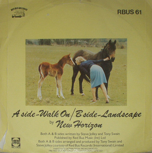 New Horizon (2) : Walk On (7", Single)