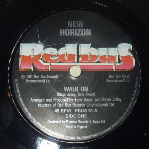 New Horizon (2) : Walk On (7", Single)
