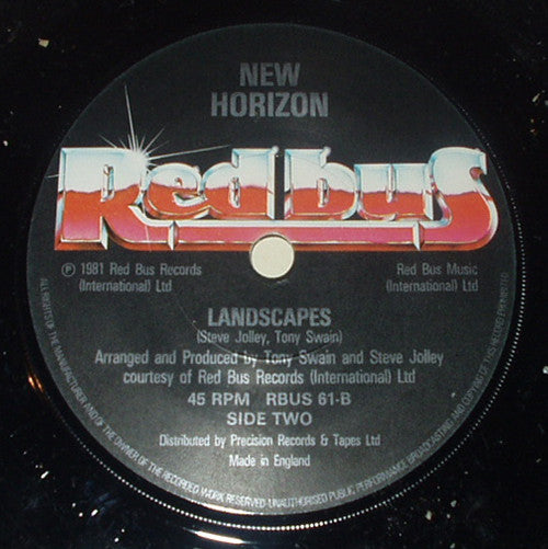 New Horizon (2) : Walk On (7", Single)