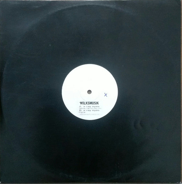 Volksmusik : X-Ray Eyes (12", W/Lbl)