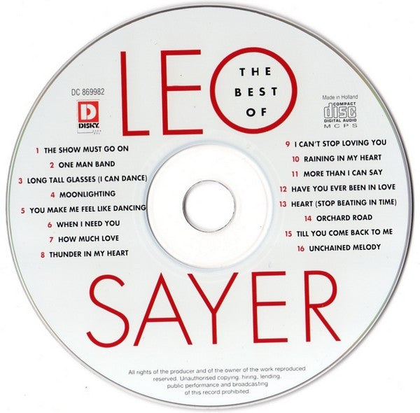Leo Sayer : The Best Of (CD, Comp)