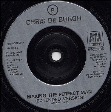 Chris de Burgh : Separate Tables (7", Single)