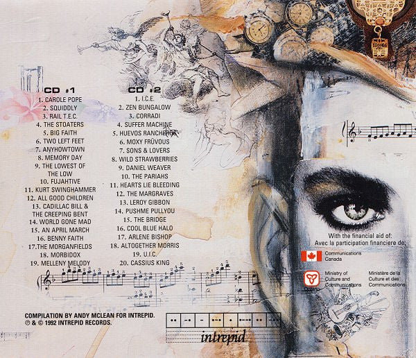 Various : Indie-Can 1992 (2xCD, Promo, Smplr)
