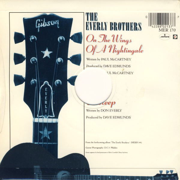 Everly Brothers : On The Wings Of A Nightingale (7", Single, Lar)