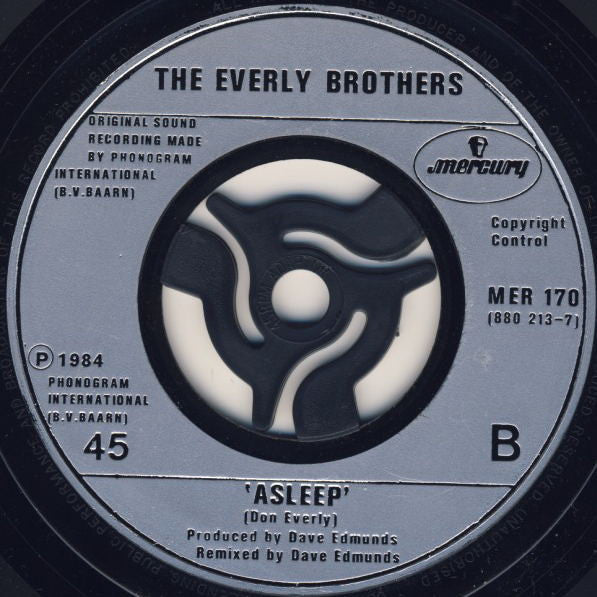 Everly Brothers : On The Wings Of A Nightingale (7", Single, Lar)
